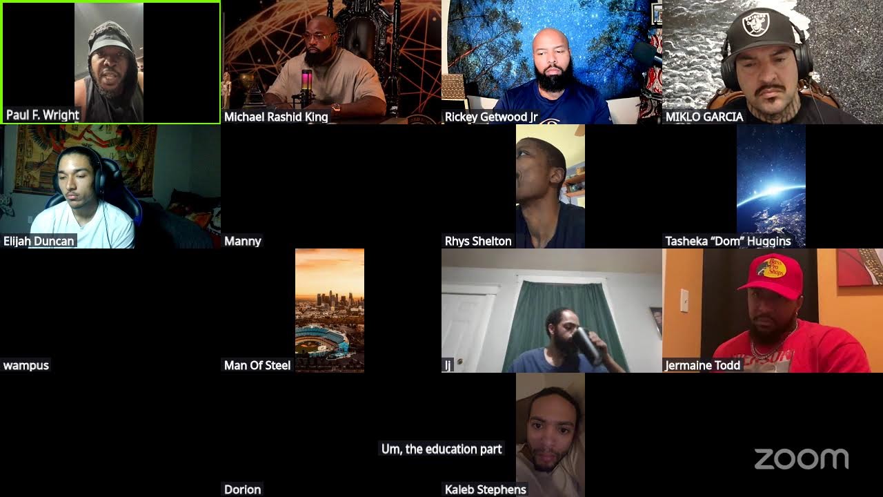 Sacred Society  Lectures with Mike Rashid King: ICE, Maduro etc