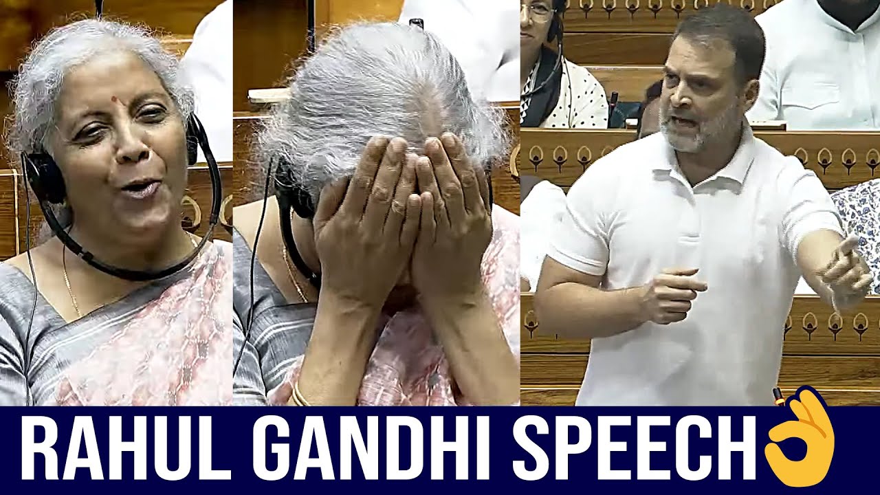 Rahul Gandhi Superb Speech In Lok Sabha | Nirmala Sitharaman | PM Narendra Modi | News Buzz