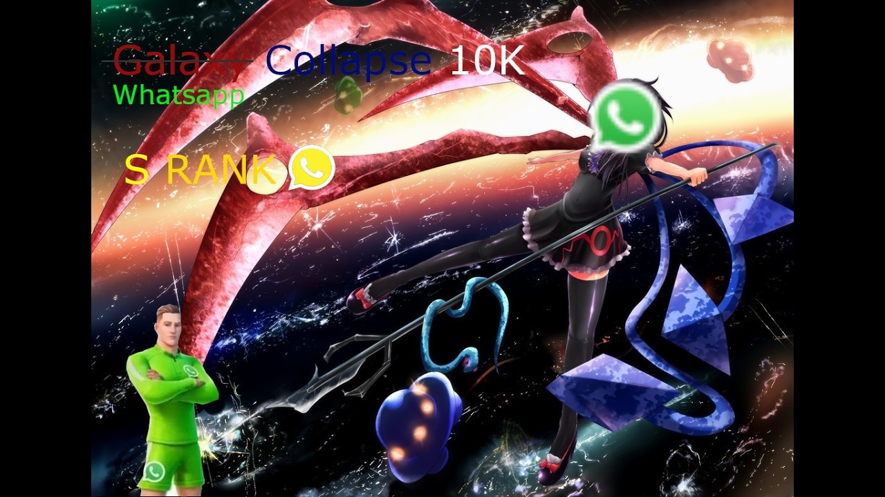 [osu!mania 10K] Galaxy Collapse (Whatsapp Skin) 96,77%