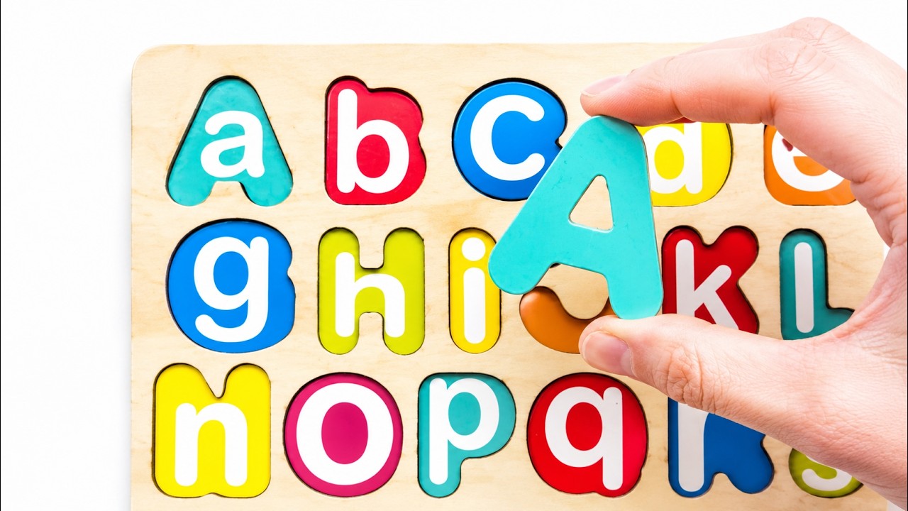 Learn Letters A–F | Alphabet Puzzle Search & Find for Toddlers Preschool