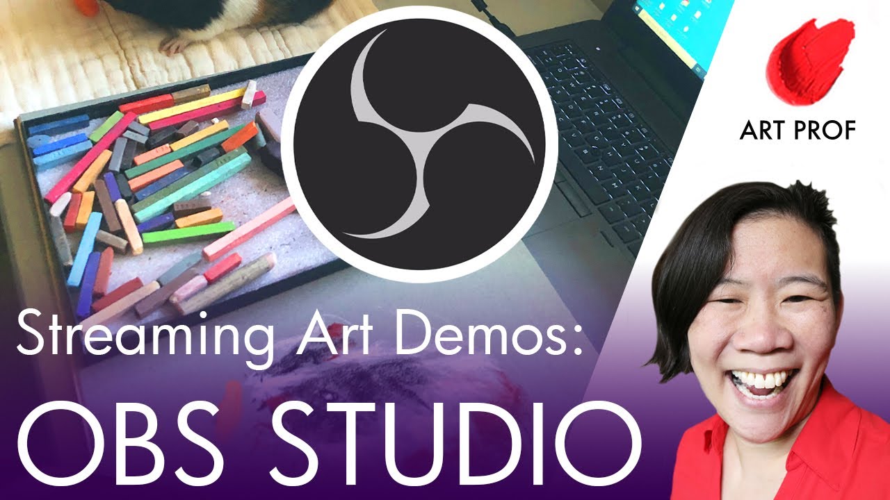 OBS Studio for Teaching Art Online