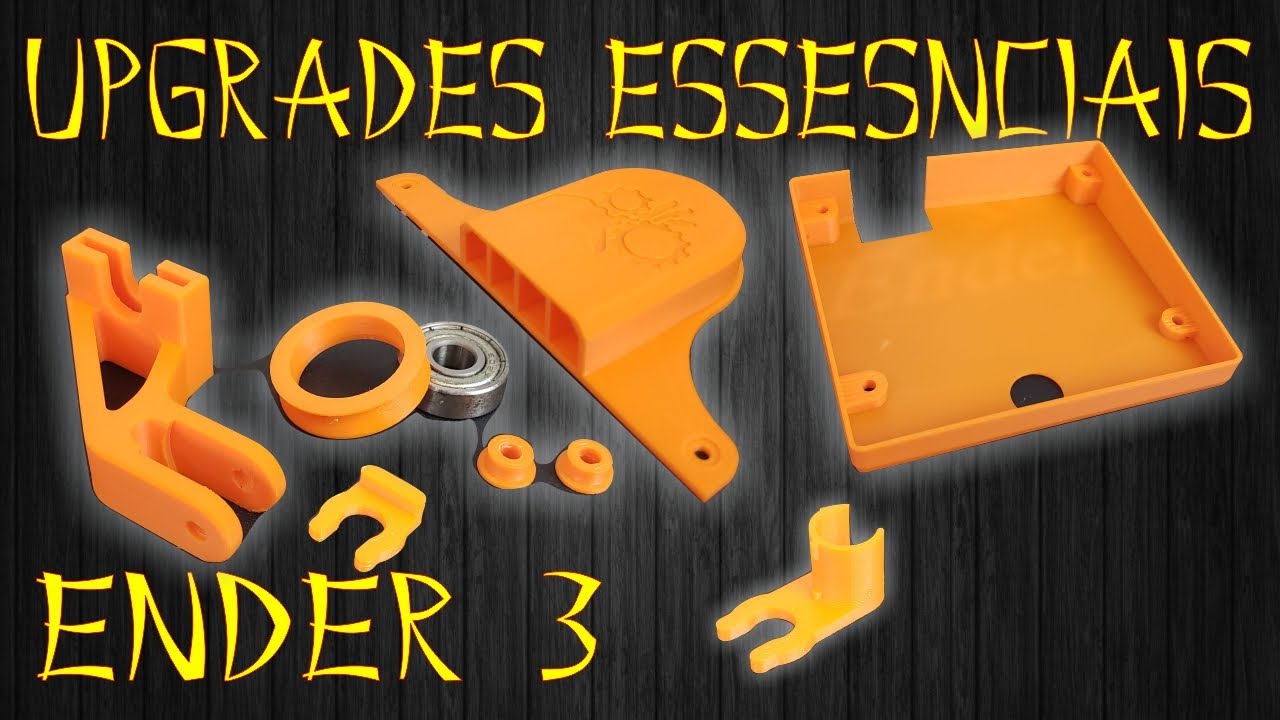 Impressora 3D – Upgrades Essenciais para Creality Ender 3!