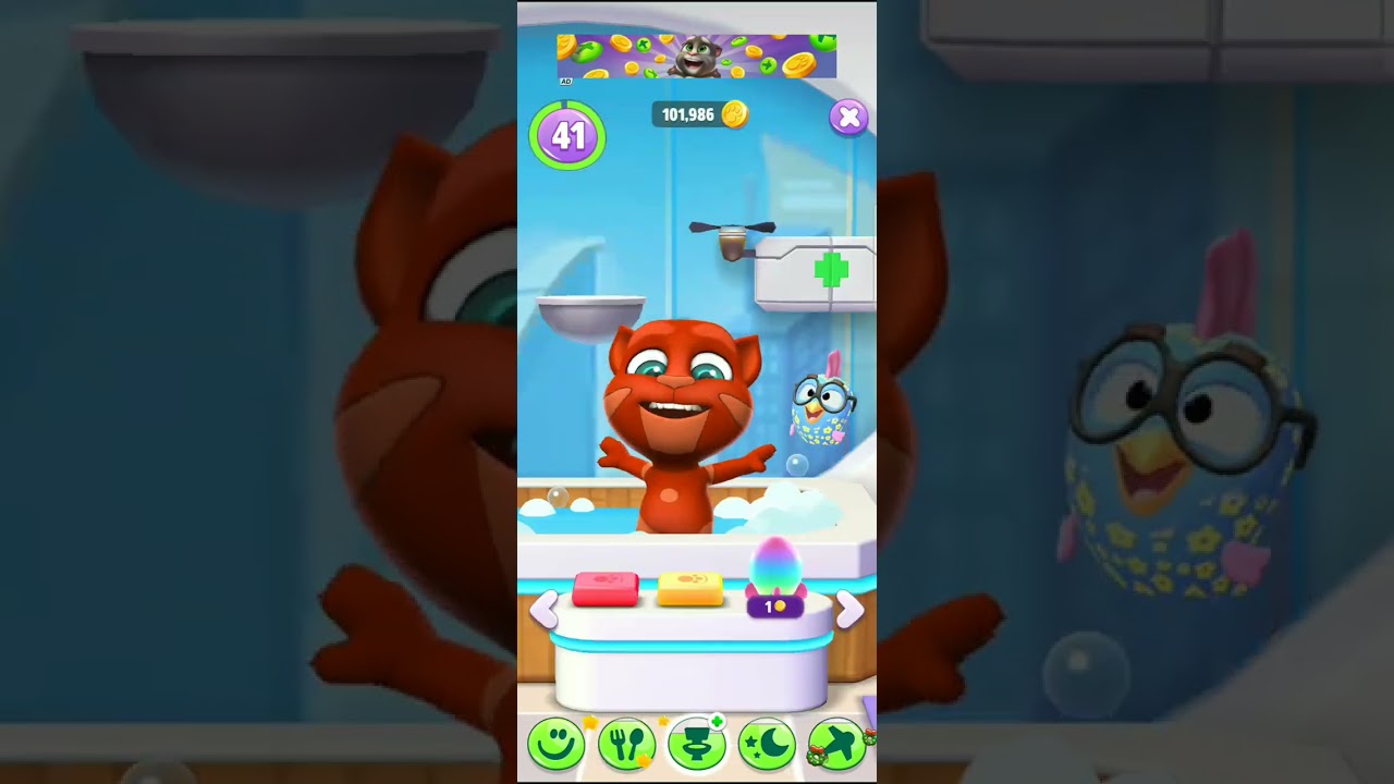 MY TOM 2 (63)  #talkingtom #games #trending #androidgames #mytom2 #cat #cartoon