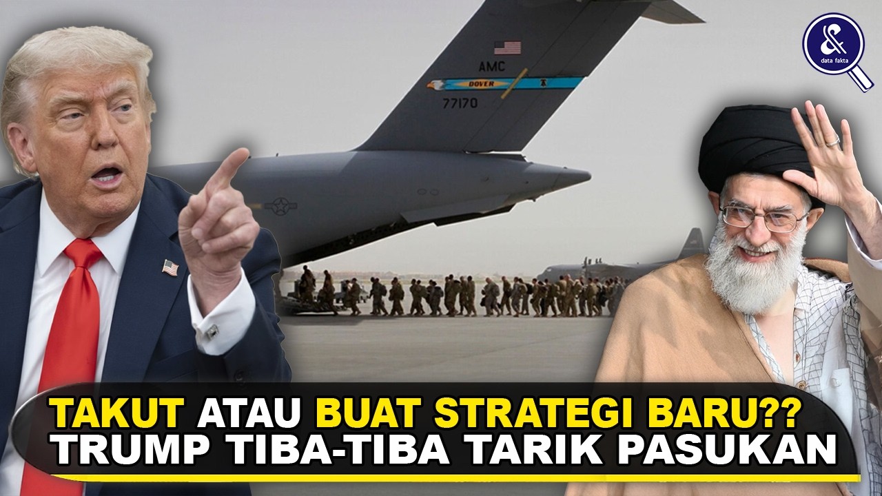 AS TIBA-TIBA TARIK PASUKAN SAAT IRAN KELUARKAN ANCAMAN! Apakah Trump Takut atau Susun Strategi Baru?
