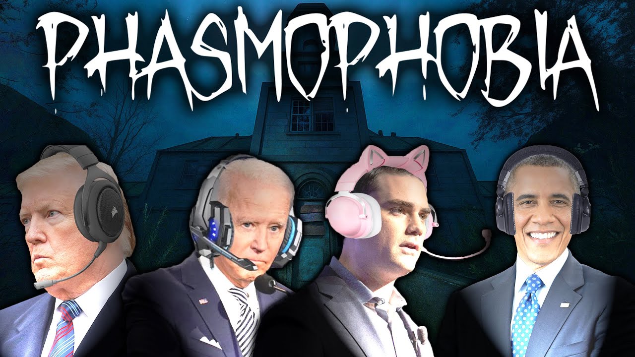 Президенты США играют в фазмофобию