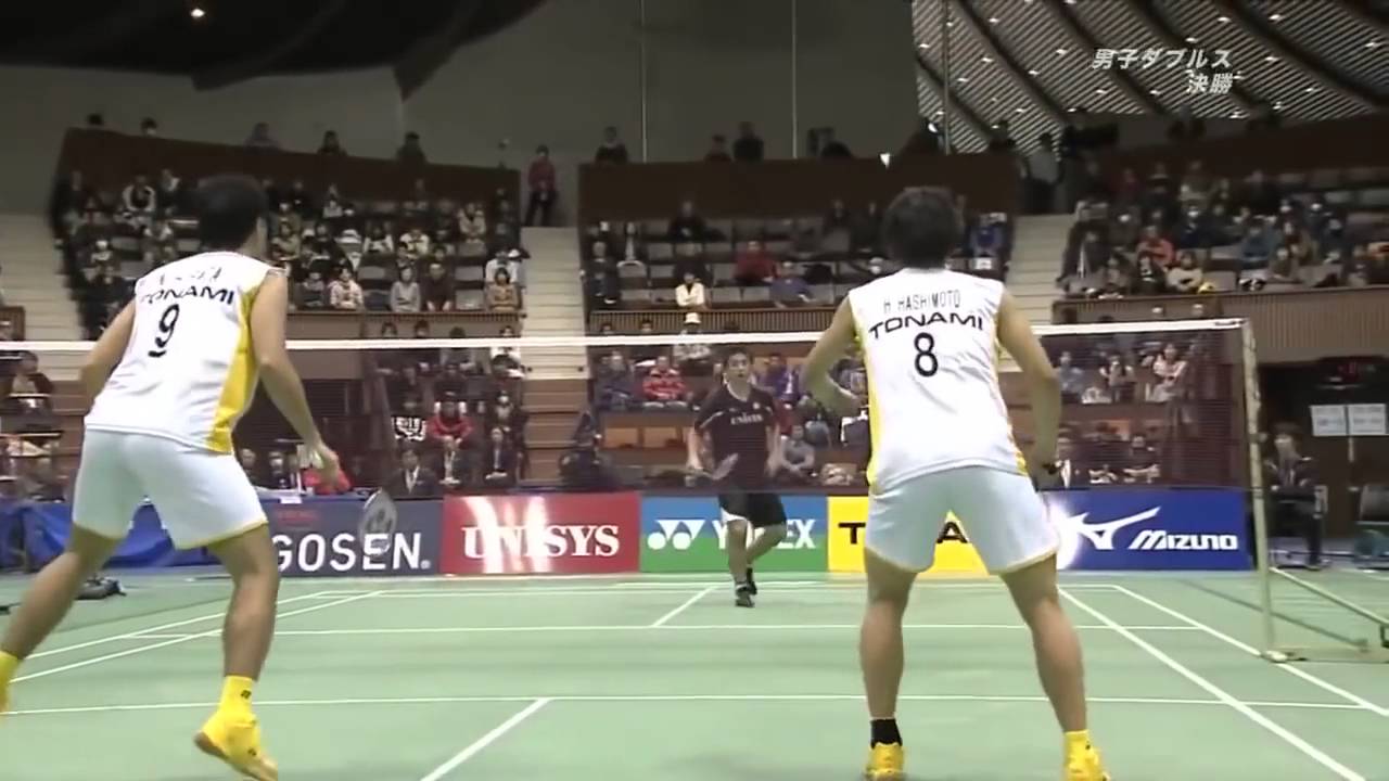 #Badminton highlights MD Kenichi Hayakawa / Hiroyuki Endo vs Hirokatsu Hashimoto / Noriyas
