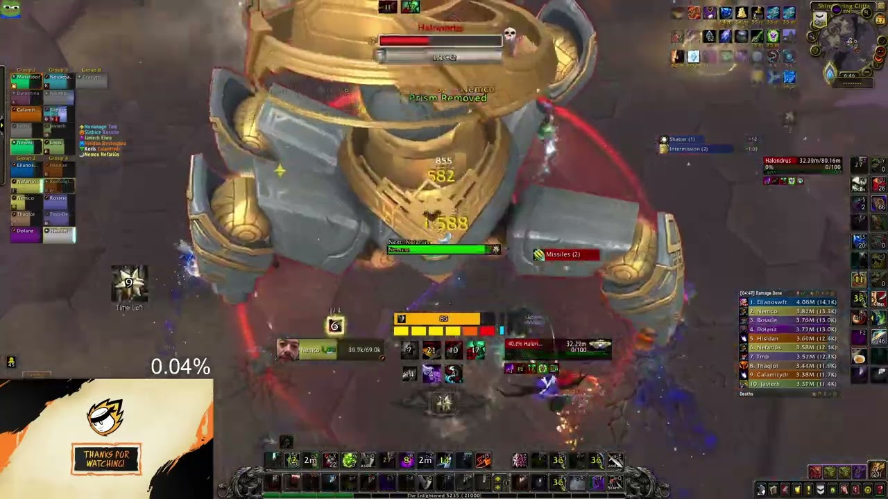 MNM vs Mythic Halondrus - Rogue PoV