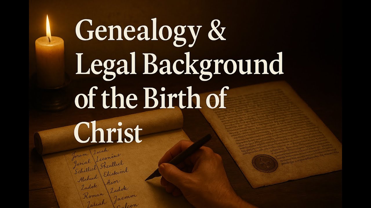 Matthew 1 | Genealogy and Legal Background of the Birth of Christ | Trinity Baptist Church | Lubbock