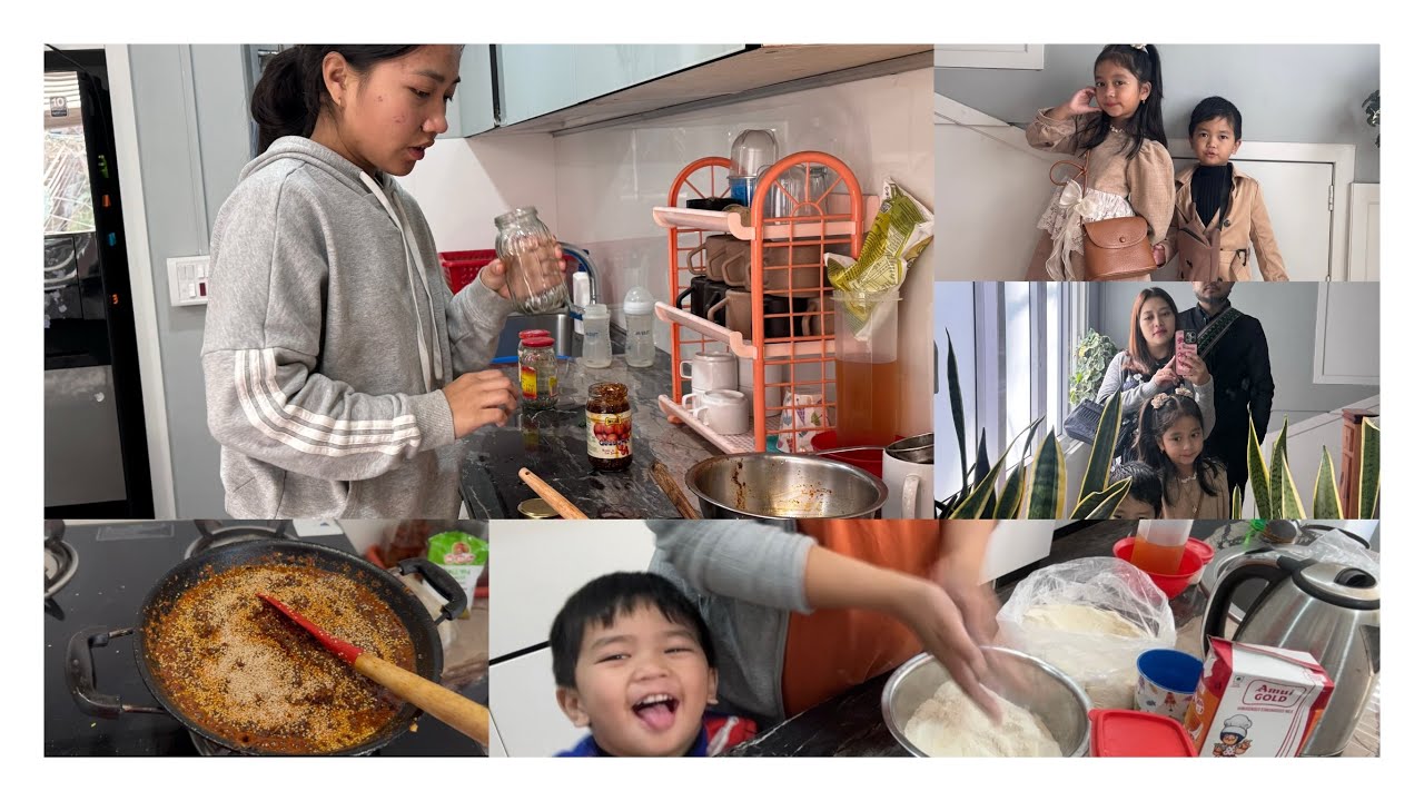 Nau nei tur buatsaihna+ka eisiam an ei khat tawh dawn chilli oil&atta tui taka kan dan[MIZOVLOG]🌸🌸