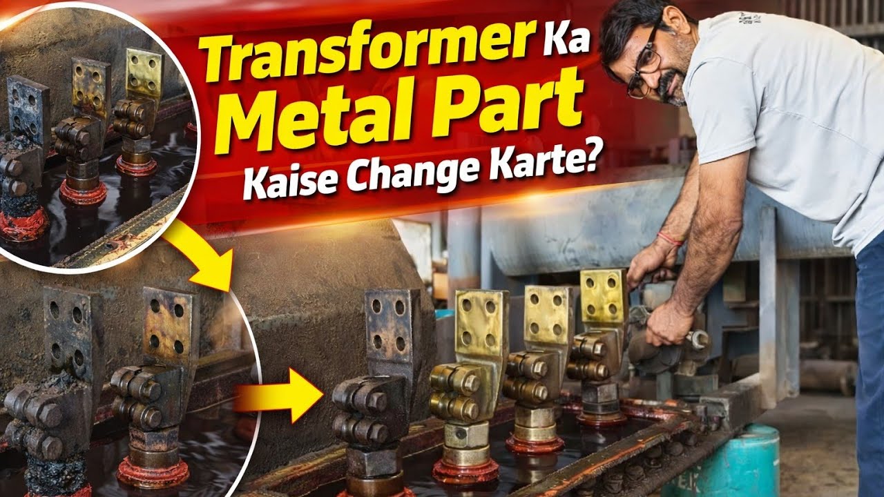 Transformer Ka Metal Part Kaise Change Karte? | Step By Step Repair Process😮
