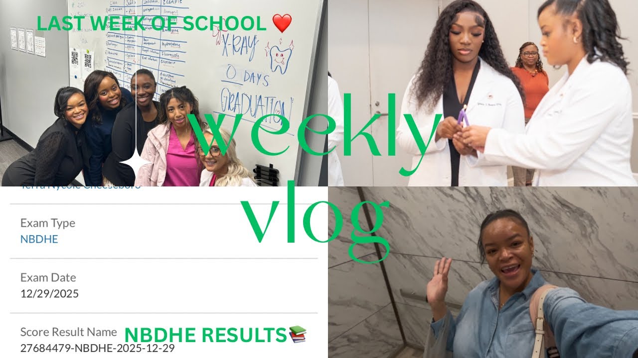 VLOG| NBDHE RESULTS, OSCE, LAST DAY OF SCHOOL, OFFICIALLY RDH