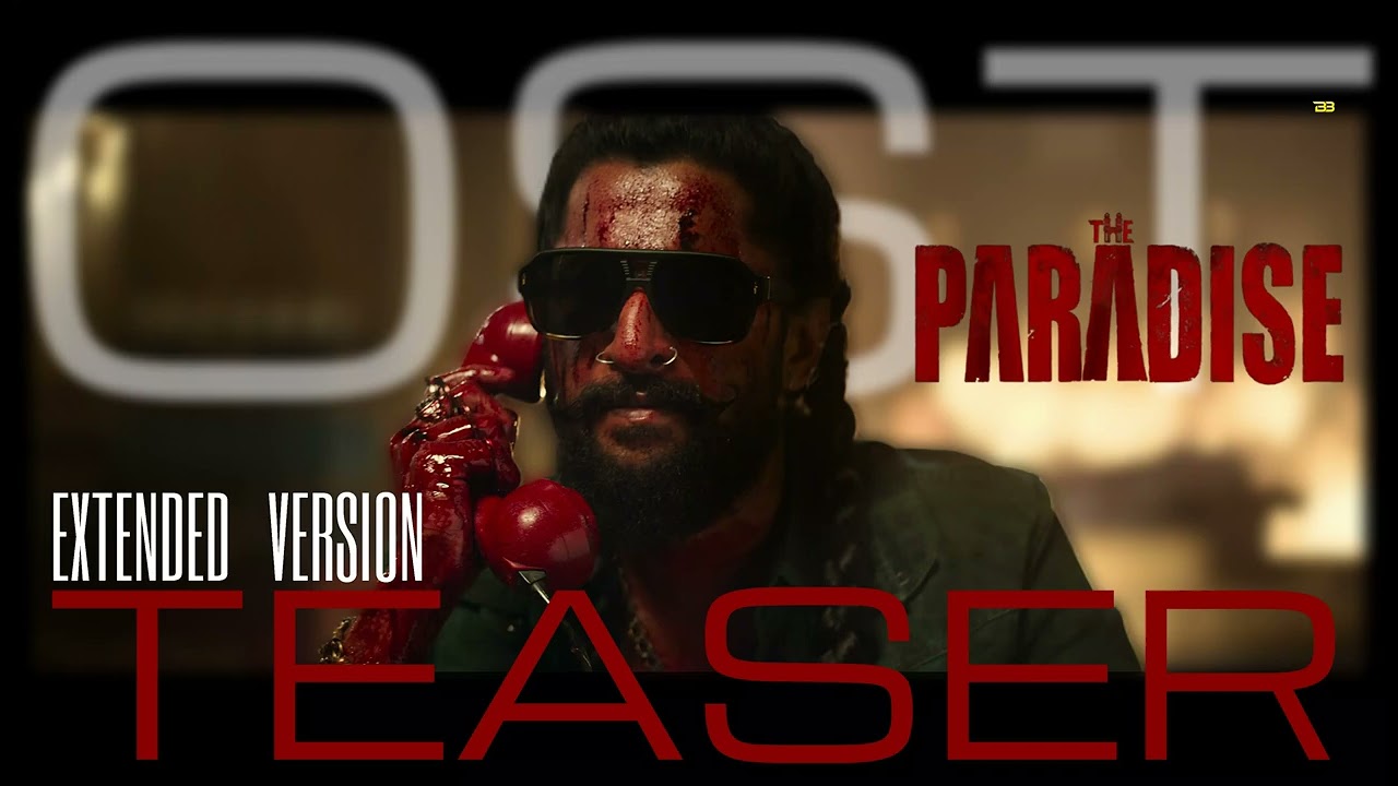 The Paradise - Teaser Extended Theme | The Paradise OST | Nani | Srikanth Odela | Anirudh