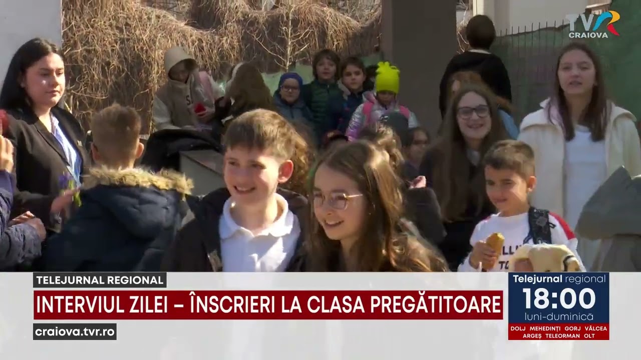 INTERVIUL ZILEI – ÎNSCRIERI LA CLASA PREGĂTITOARE