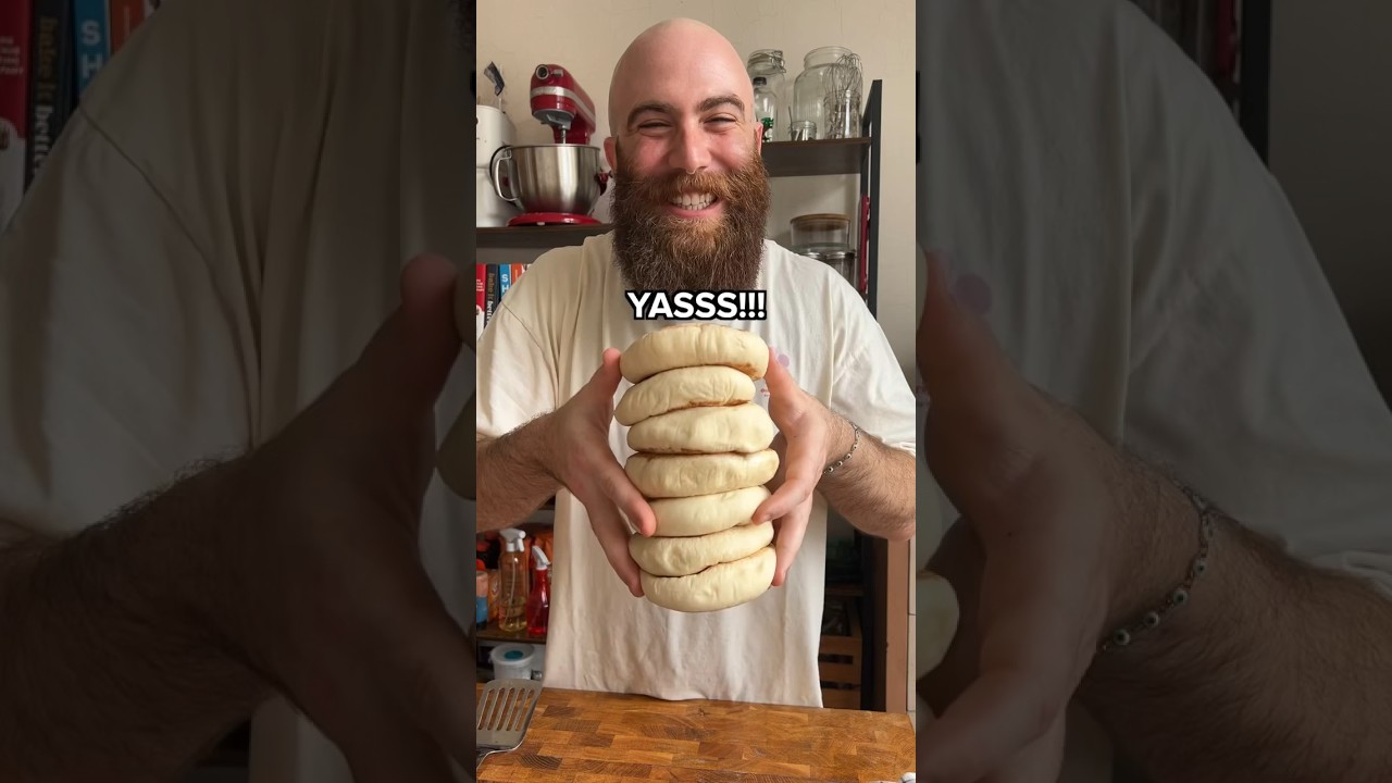 Nothing can beat a freshly baked pita, that&rsquo;s a fact #shorts