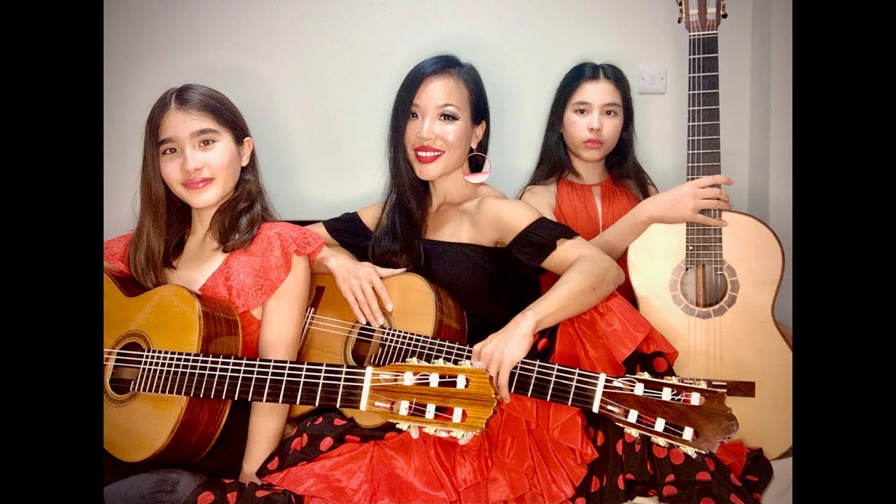 Carmen- Habanera (Georges Bizet), Thu Le and daughters. Happy Women’s Day