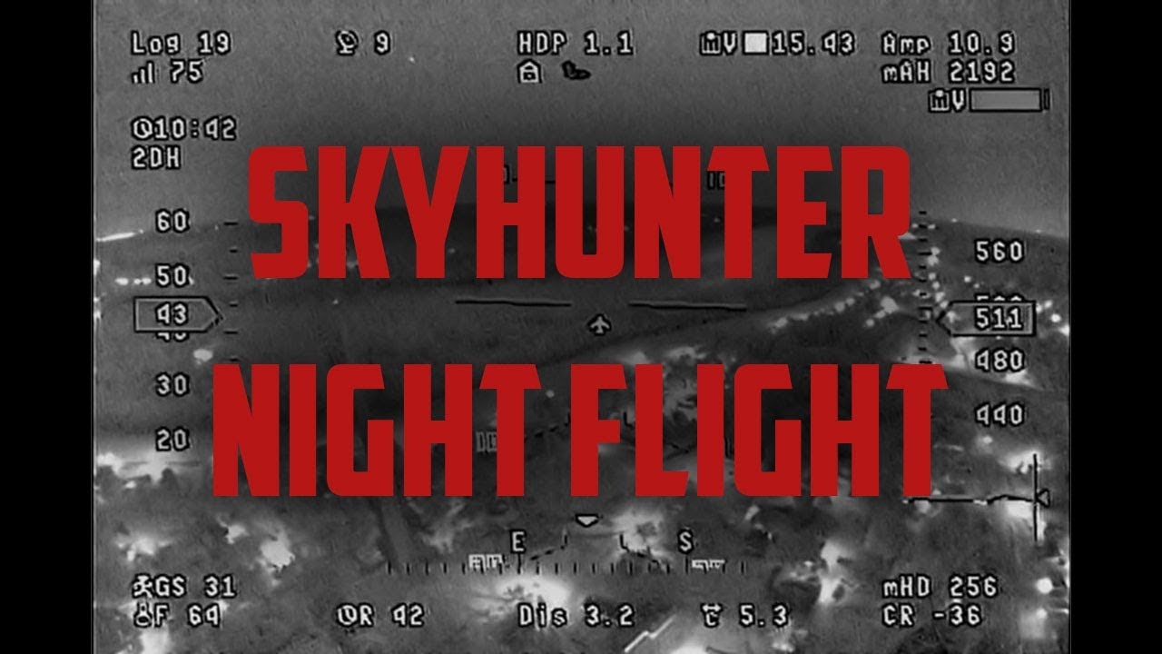 Narrated Night Flying with the Skyhunter