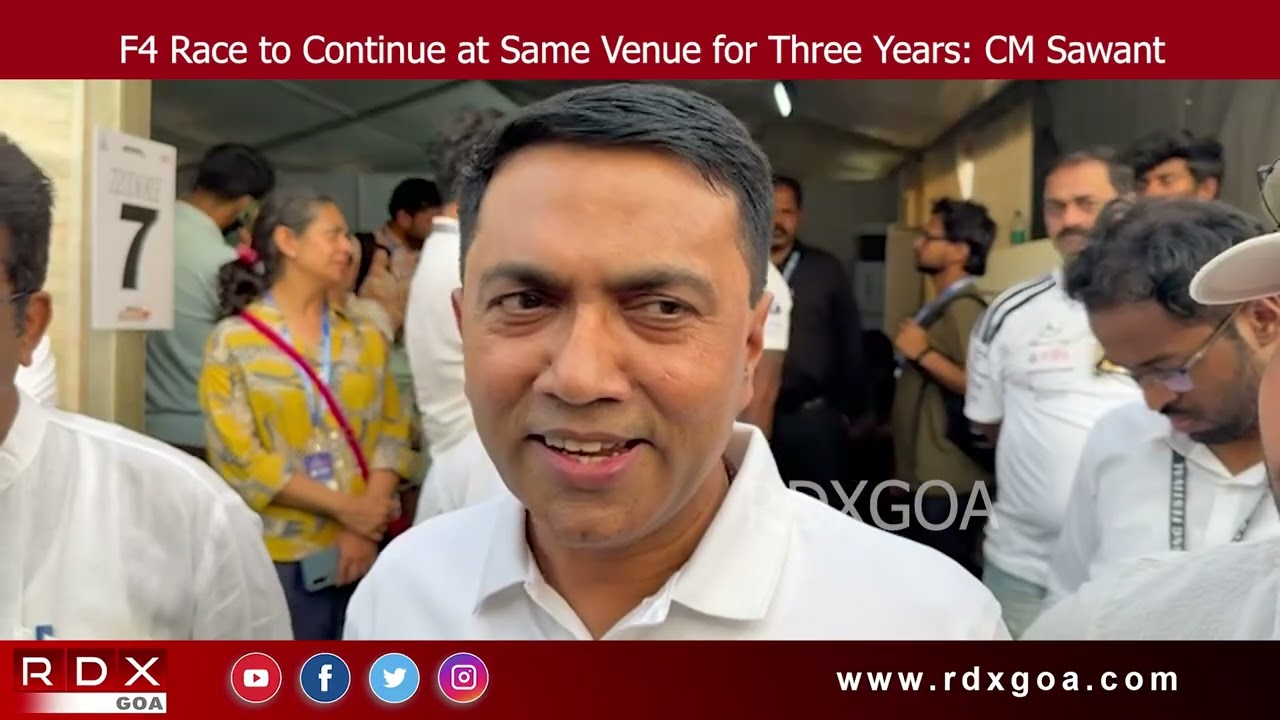 F4 Race to Continue at Same Venue for Three Years: CM Sawant