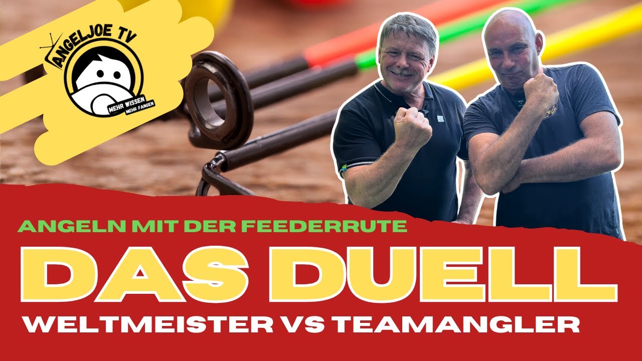 Angeln mit der Feederrute - Weltmeister VS Teamangler