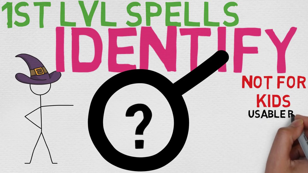 1st Level Spell #49:Identify (5E)