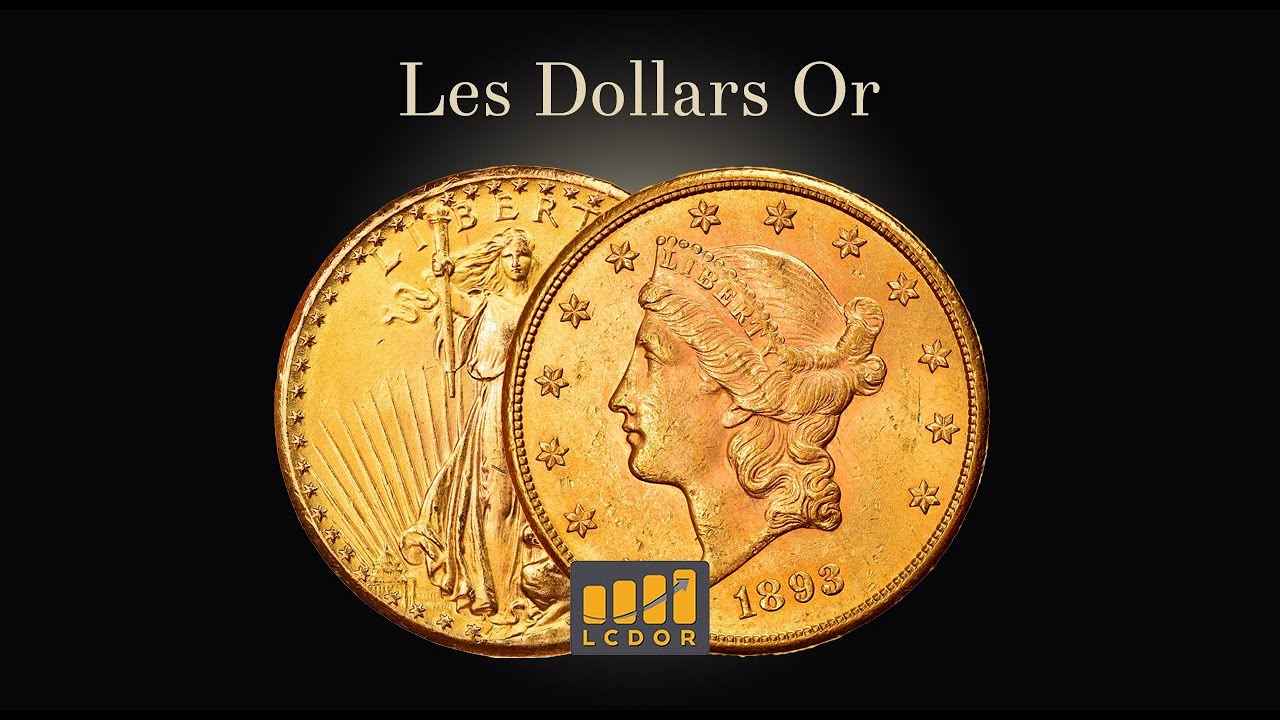 Les pièces de Dollars Or US 🌟 20 Dollars, 10 Dollars et 5 Dollars Or