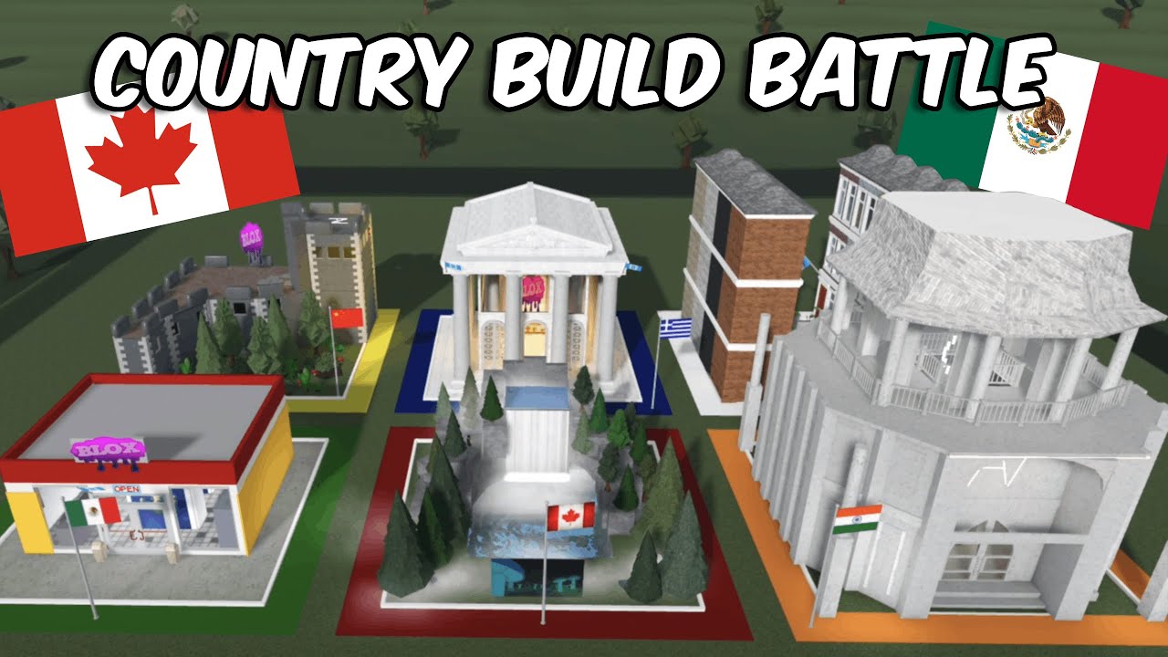 100K COUNTRY BUILD BATTLE, часть 2, БЛОКСБУРГ