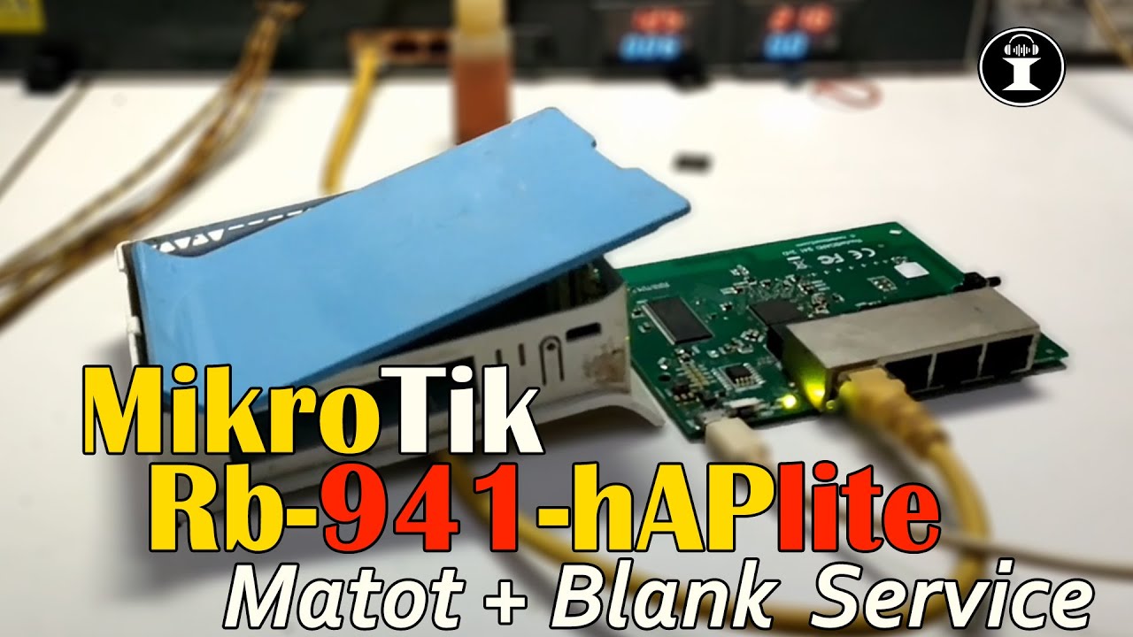 Mikrotik RB941 hAPlite  // Matot + blank