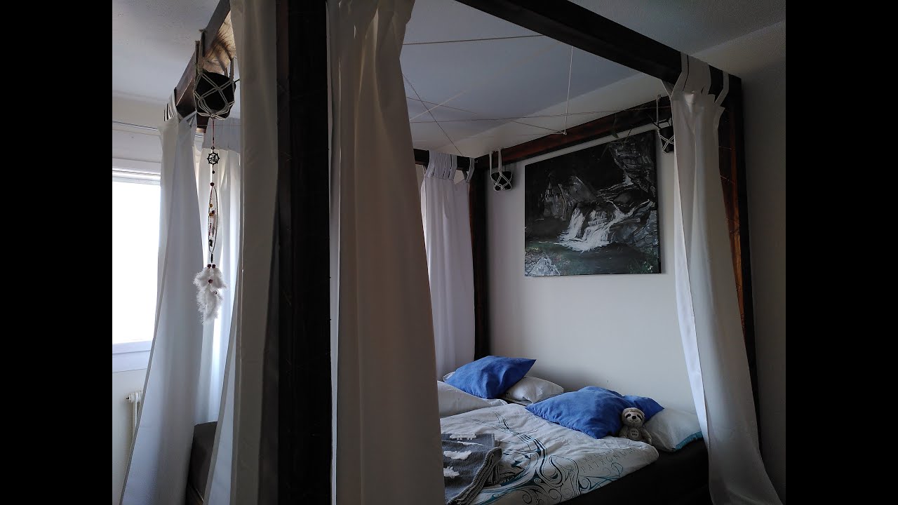 DIY Himmelbett mit lebendem Himmel