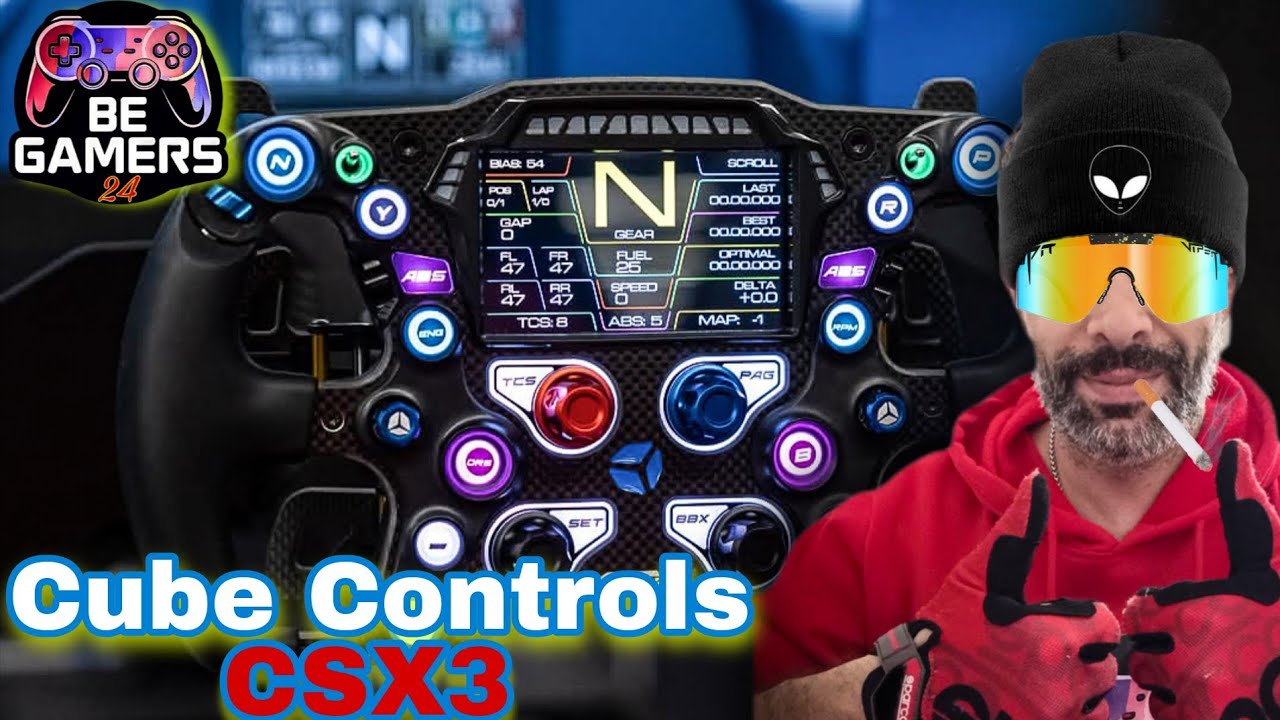 CUBE CONTROLS CSX3: uno spettacolo per il simracing!