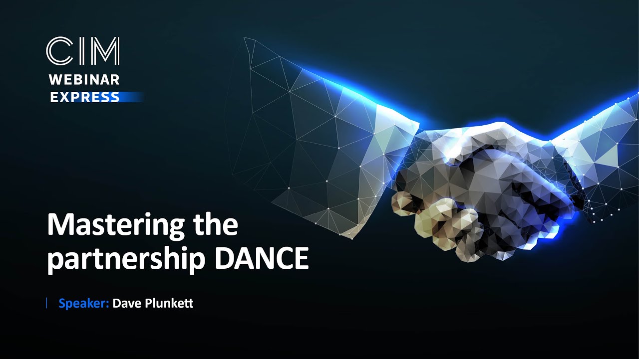 Webinar Express: Mastering the partnership DANCE