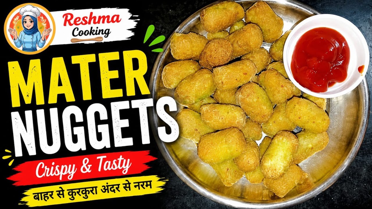 अगर घर में मटर है तो ये Nuggets ज़रूर बनाओ | Must Try Recipe