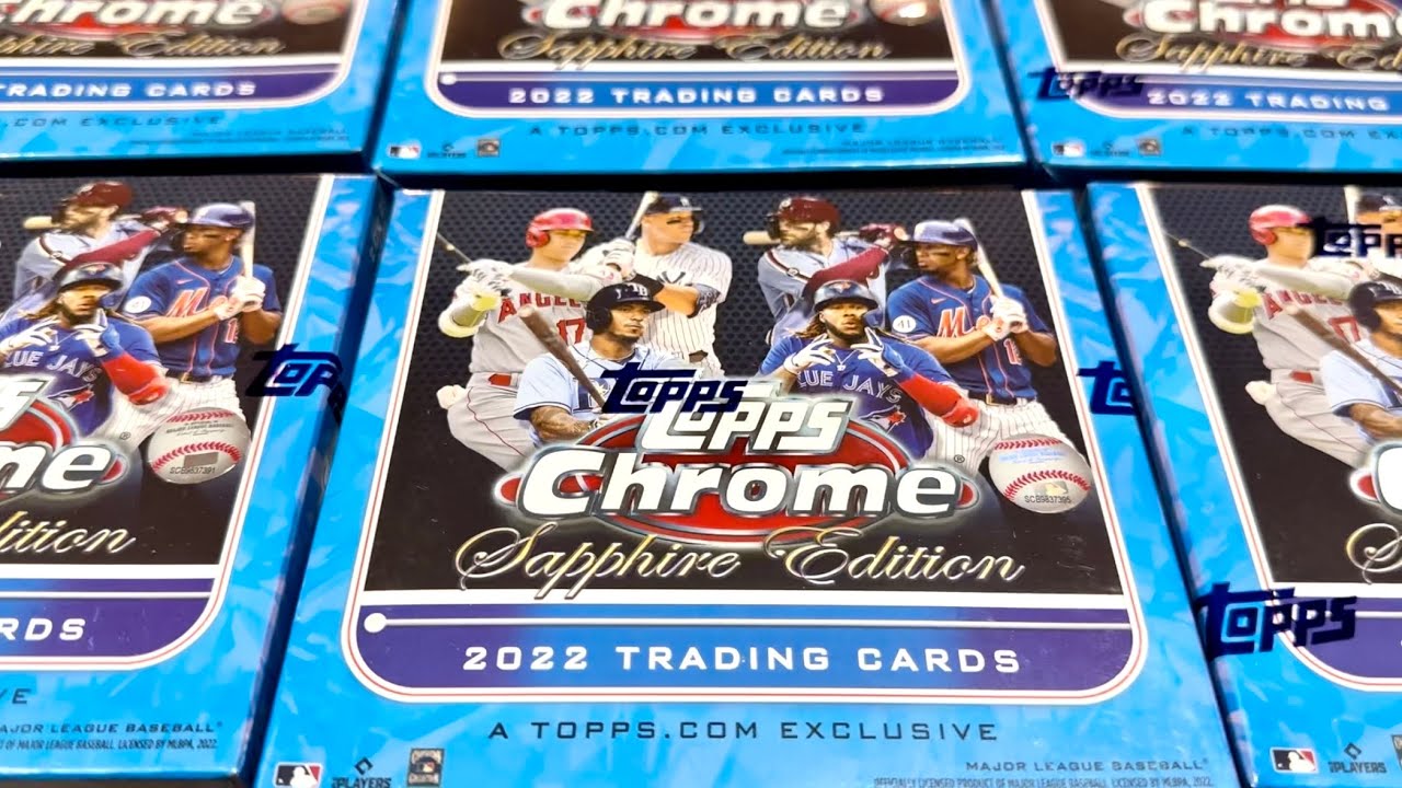 💎1/1!💎НОВИНКА! ОТКРЫТИЕ КОРОБКИ TOPPS CHROME SAPPHIRE 2022 ГОДА!