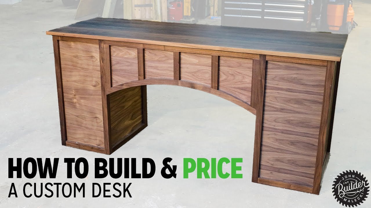 How To Build A Modern Office Desk