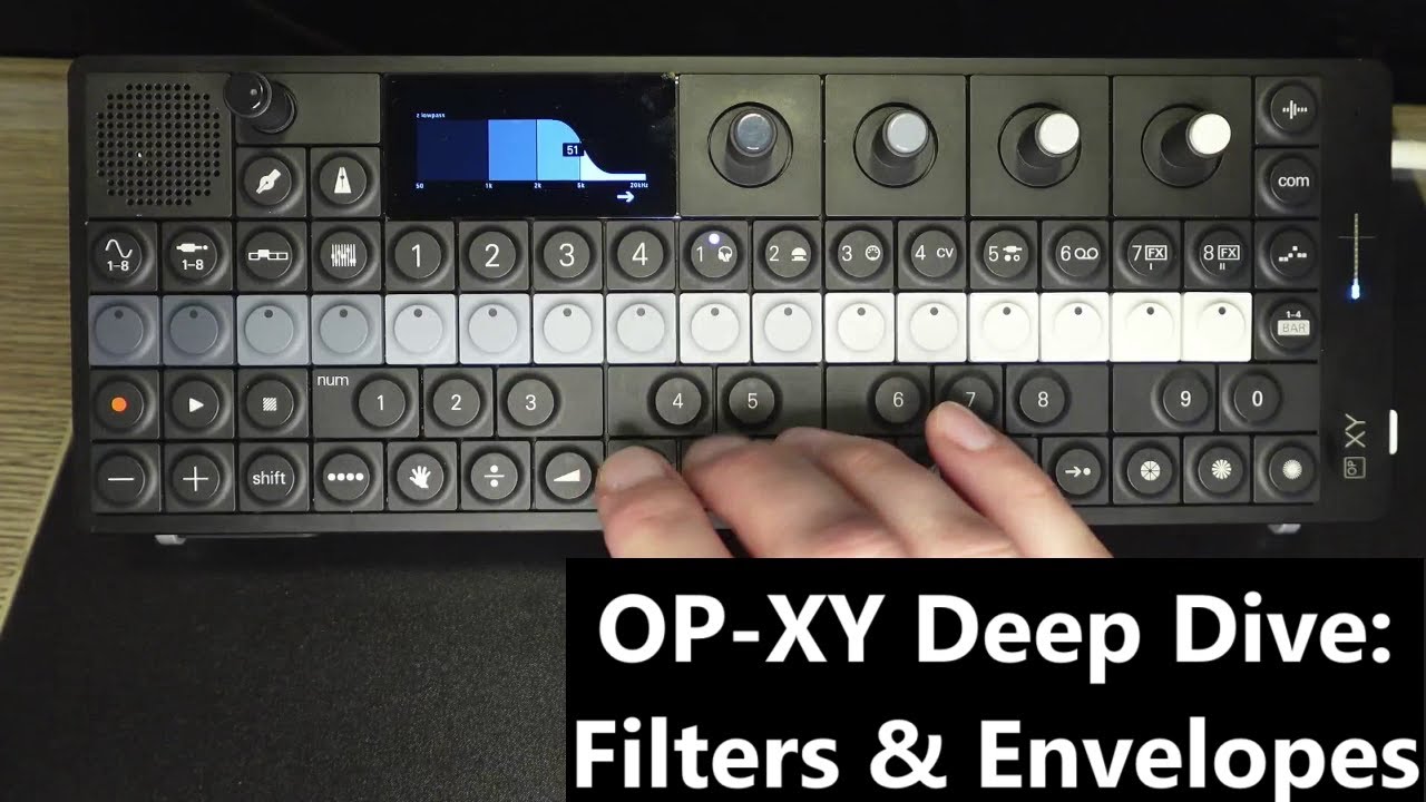 OP-XY deep dive: everything I've learned about the envelopes, filters, and filter envelopes