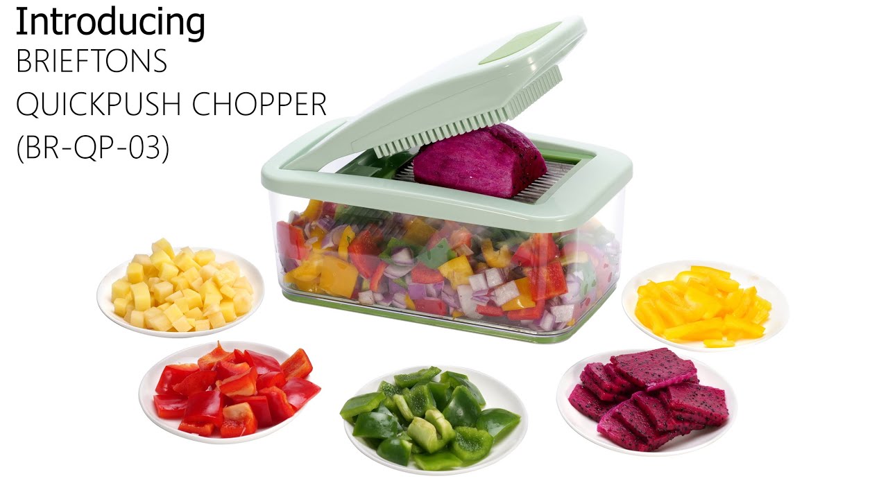Introducing the Brieftons QuickPush Chopper (BR-QP-03)