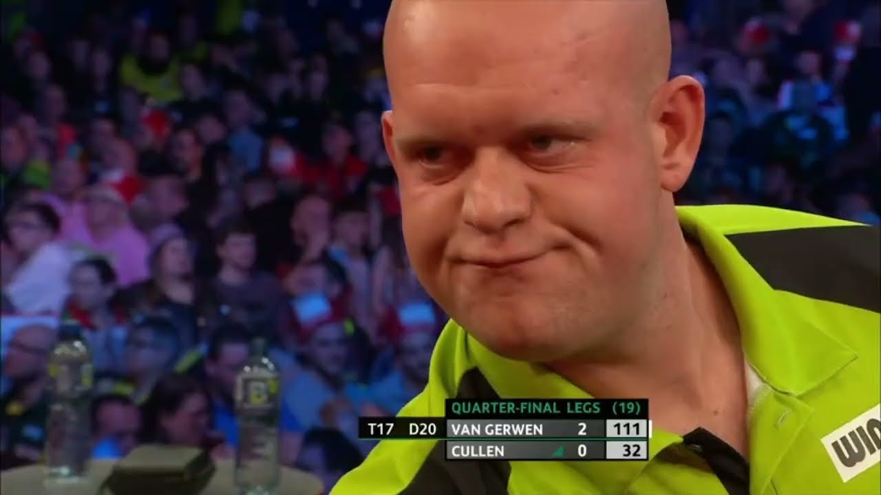 Michael van Gerwen v Joe Cullen | 2022 The Masters | Quarter Final