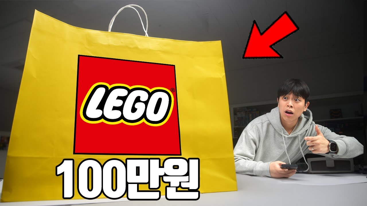 레고에 미쳐서 100만원 탕진했습니다