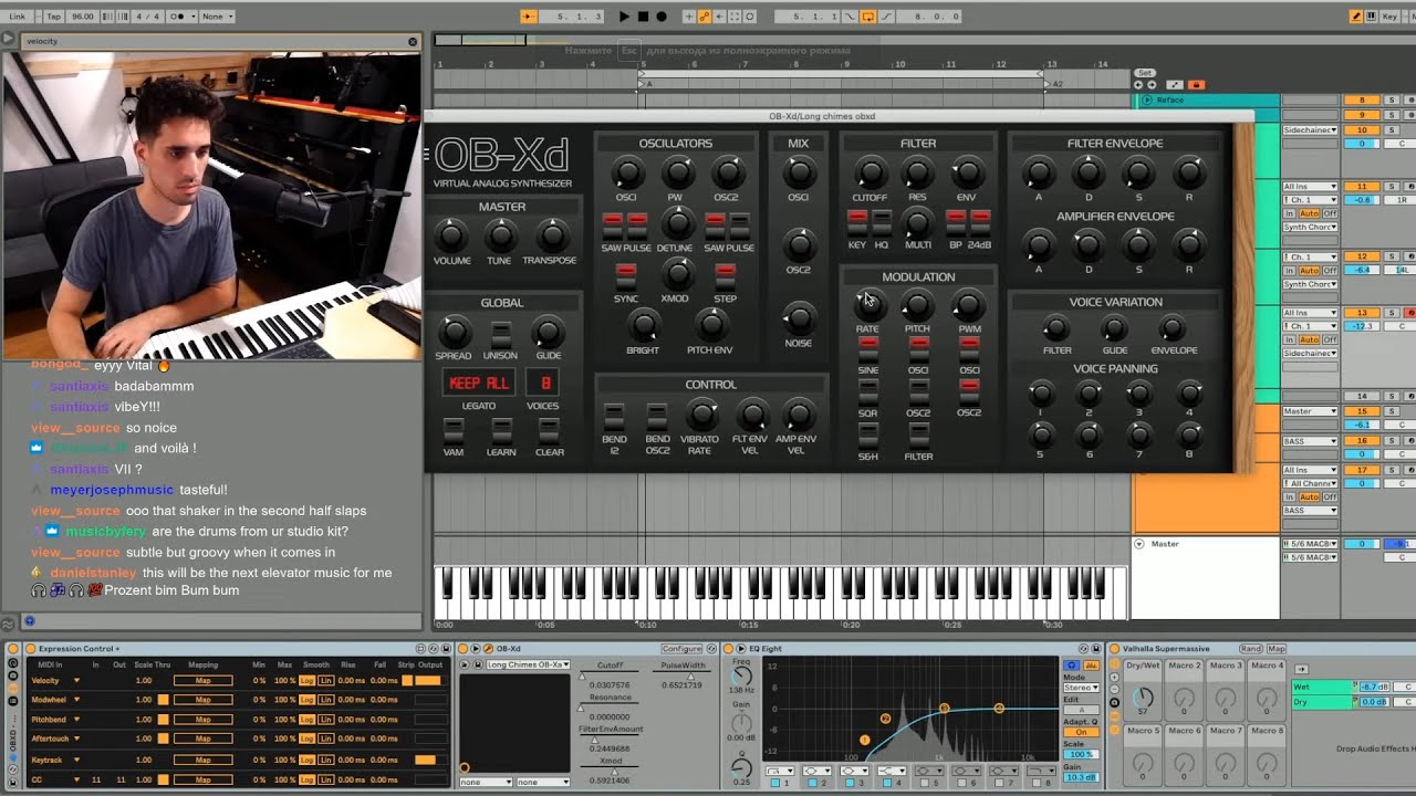 Anomalie (Making beats and playing keys! 10/08/2021) Twitch Stream