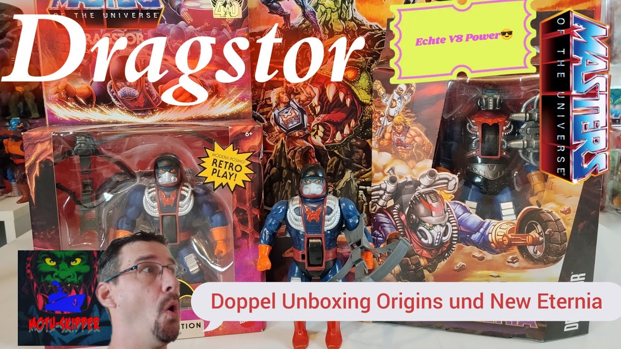 MotU Masterverse/ Origins Doppel Unboxing Dragstor 🏍️/ plus Testfahrten 😎👍⚓