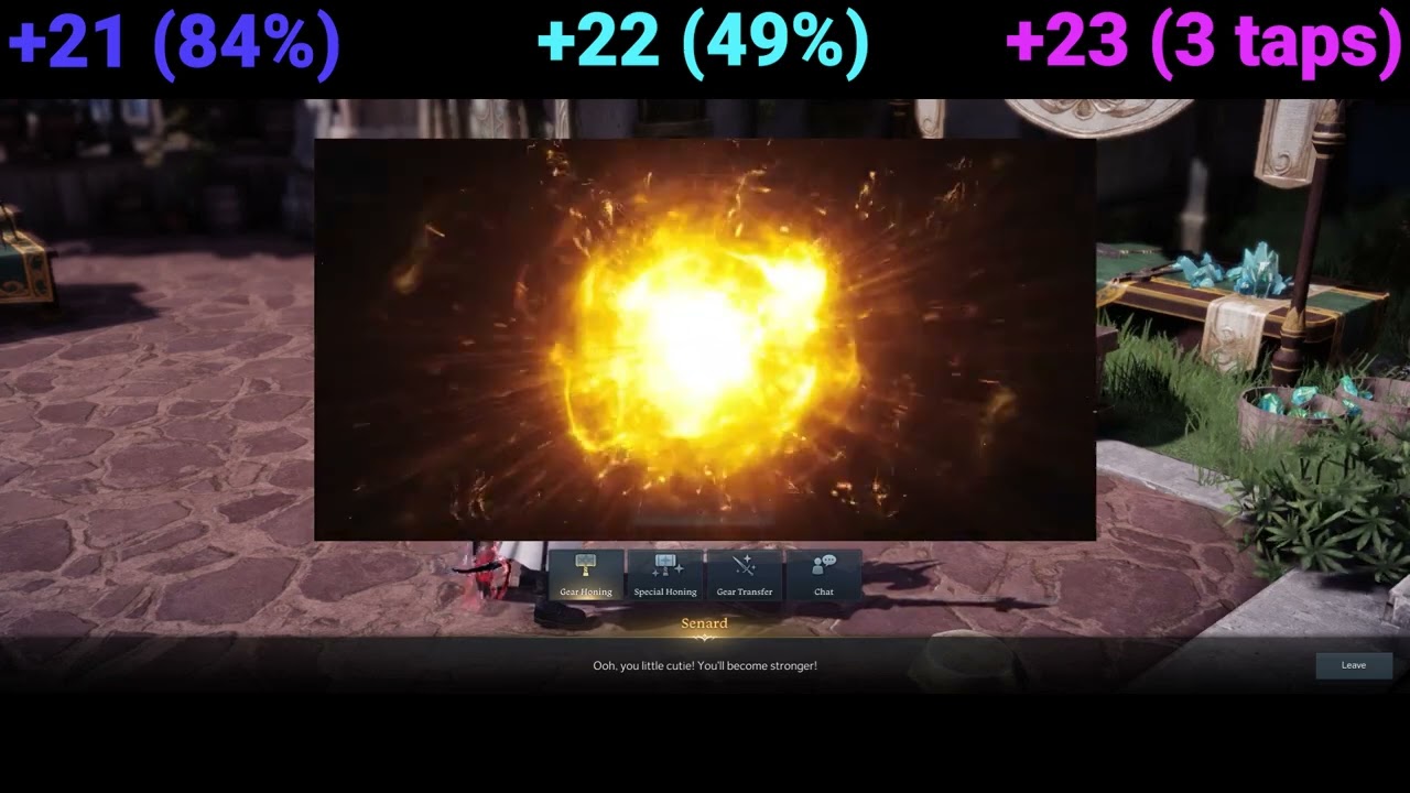 Honing Brelshaza Ancient weapon from 20 to 25 + DPS test (killing dummy)