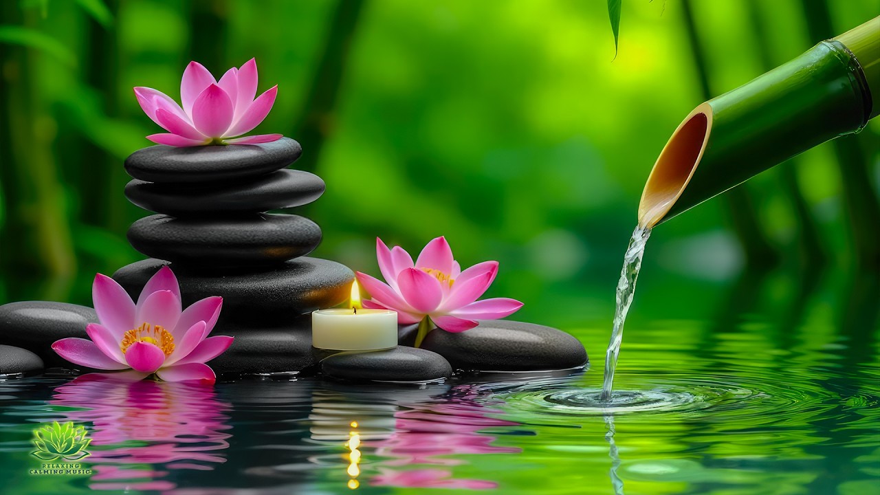 Deep Sleep Calming Music 🌿 Gentle Spa Water Sounds for Emotional Balance and Stress Relief
