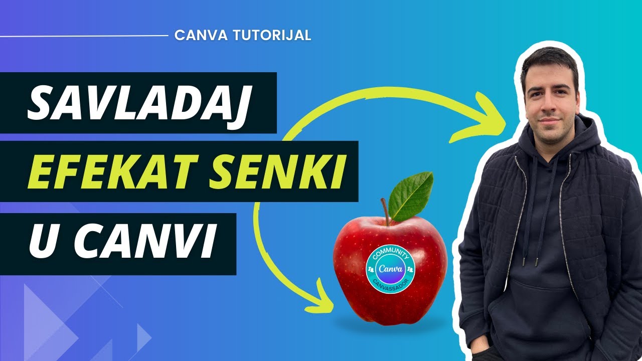 Savladaj efekat senki u Canvi 👤 / Canva tutorijal / Miloš Brender