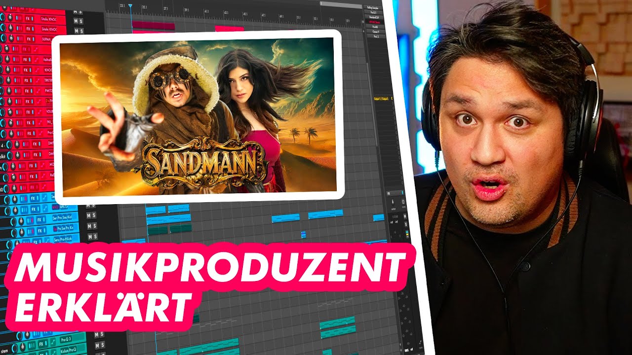 PRODUCER erklärt @julienbam ft. @MahlunaYT  Sandmann Song | Vincent Lee