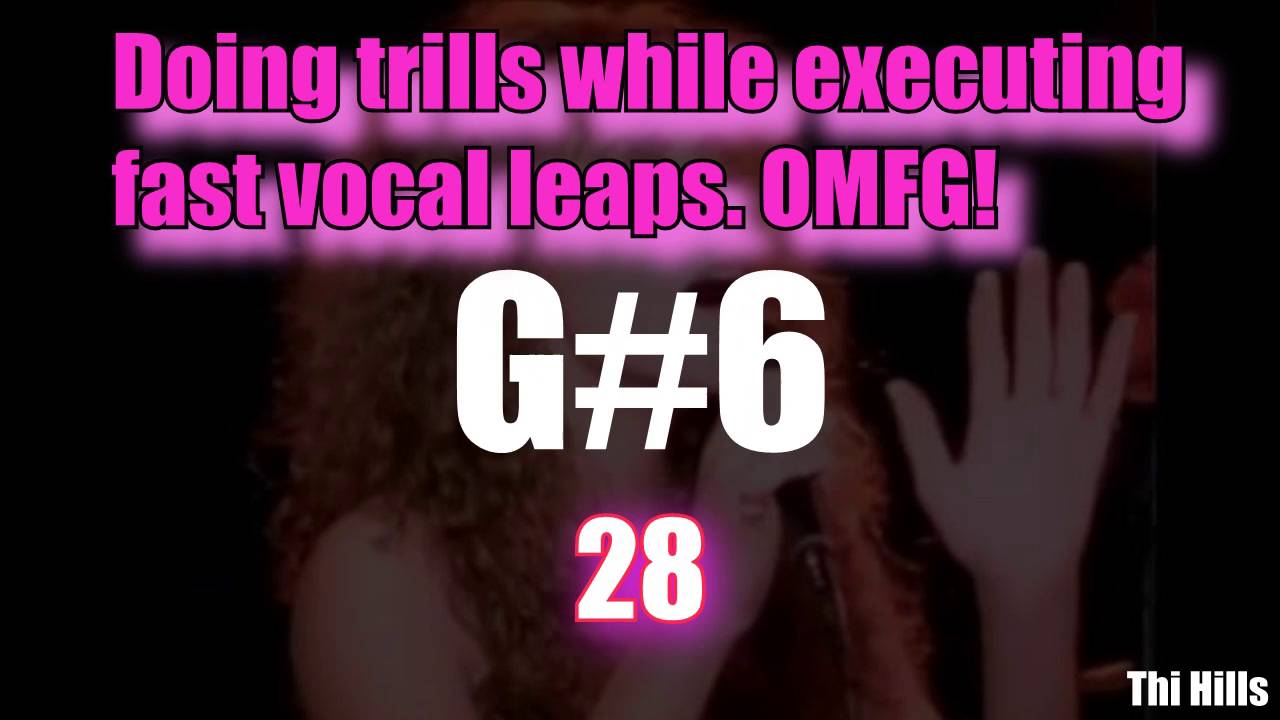 Mariah Carey 1 Whistle = 53 Notes (6 seconds) [Her most operatic whistle ever]