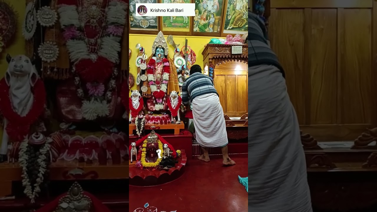🙏🌙🌺আগামী কাল মা নামবেন অঙ্গরাগের জন্য আজ তারই প্রস্তুতি🙏🌙🌺
