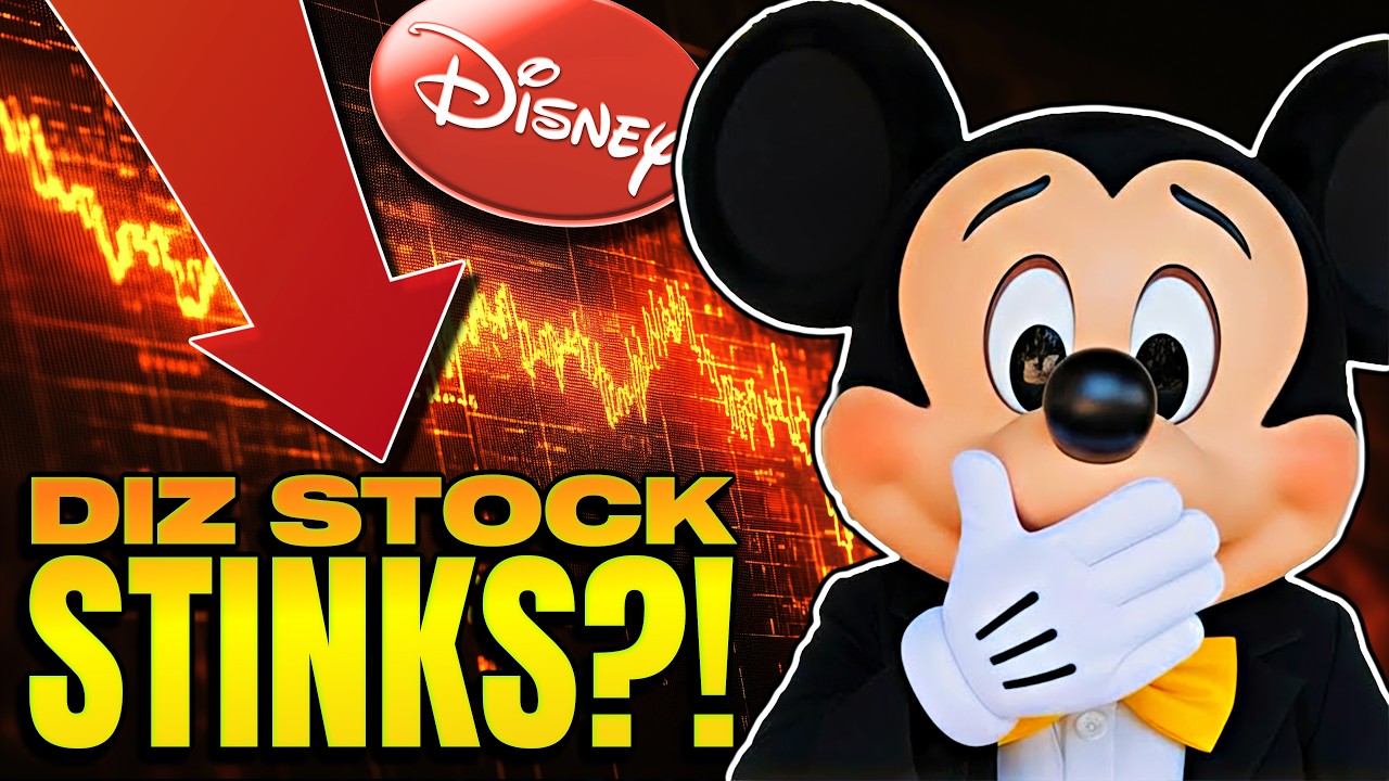 Disney Stock Is STUCK in a DECADE-LONG FUNK! Investors Are SICK of Chasing of Social Causes!
