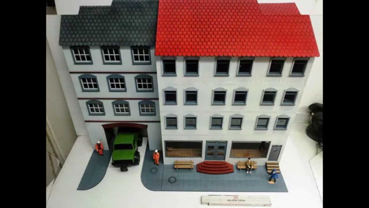 Halbreliefhäuser Lasercut NEUHEIT 2015 für die Spur G / LGB / PIKO / Aristocraft / USA-Trains