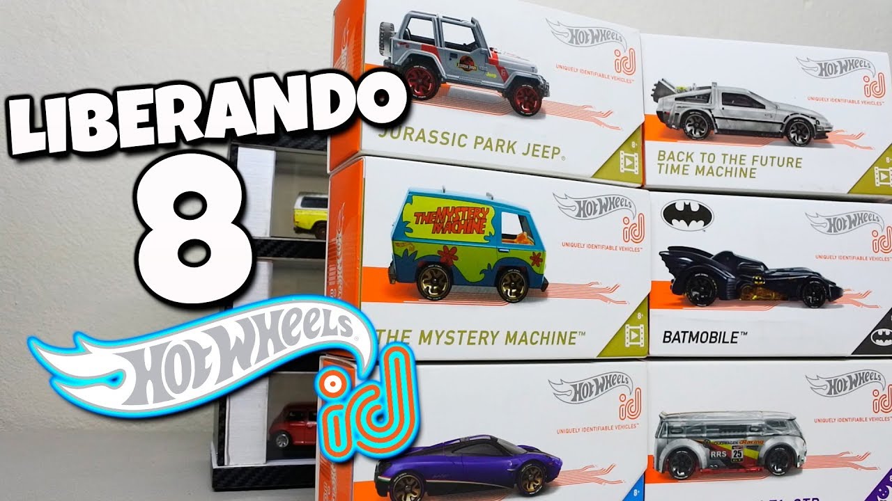 ¿Que son los Hot Wheels ID? | Liberando Hot wheels ID Batmobile, Mystery Machine, Jurassic Park