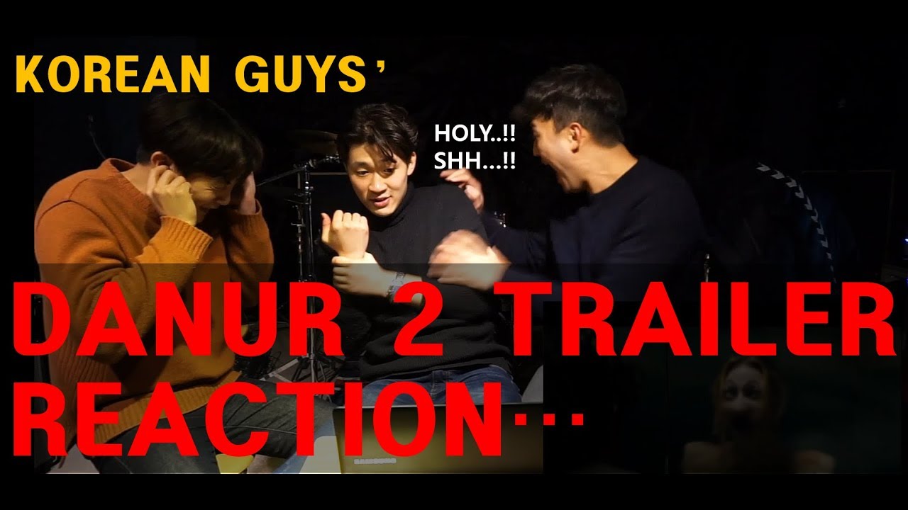 Korean Guys React to Indonesian Horror Movie Trailer: DANUR 2