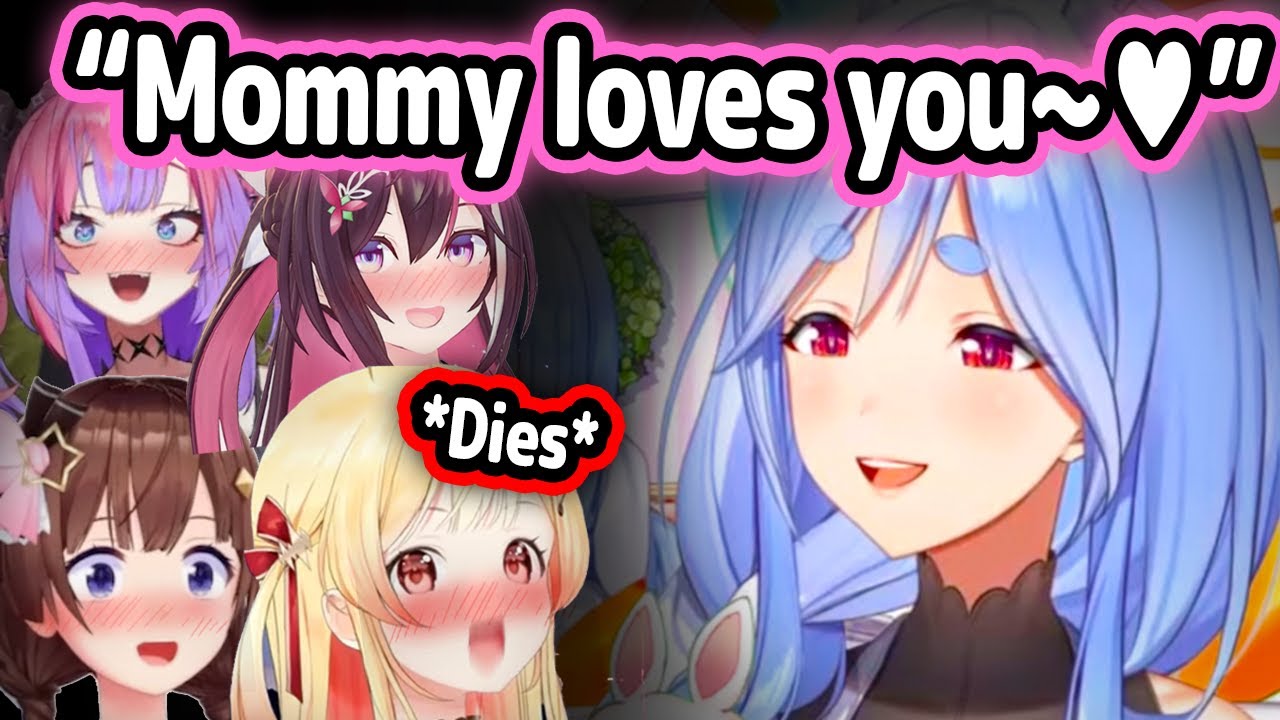 Hologirls Talk With PekoMama On-Stream For The First Time and Can't Handle Her Cuteness【Hololive】