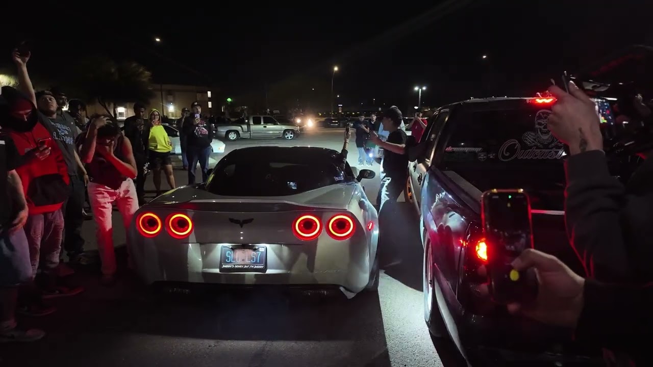 Car meet/cruise @ Midnight Lights in AZ 2026 